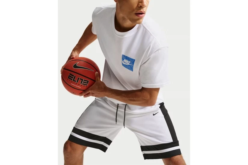 Nike Game Classic Dri-Fit Ανδρική Μπασκετική Βερμούδα Λευκή, Μαύρη