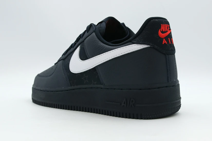 Nike Air Force 1 Low Retro Ανδρικά Sneakers Μπλε Σκούρο, Γκρι Ανοιχτό