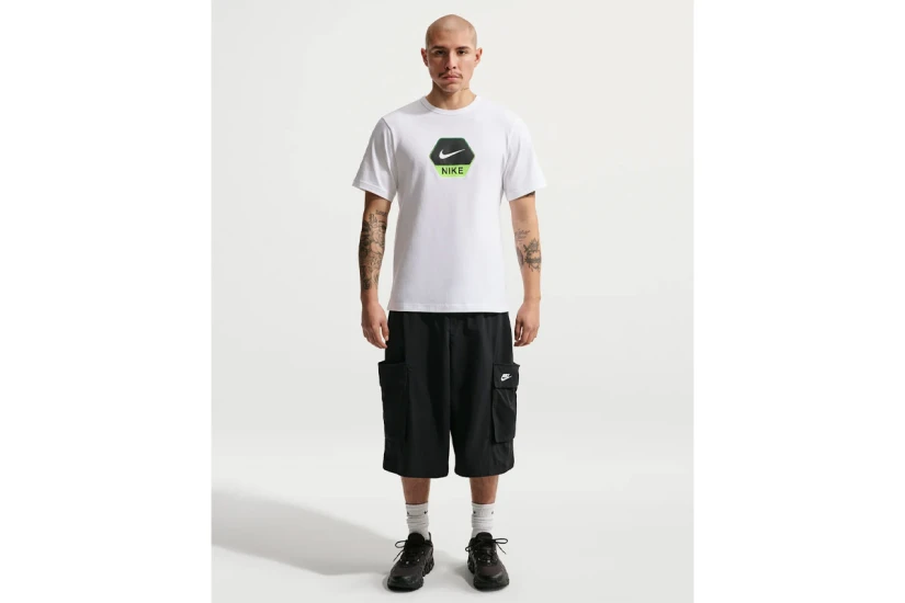 Nike Sportswear Ανδρικό Κοντομάνικο T-Shirt Λευκό