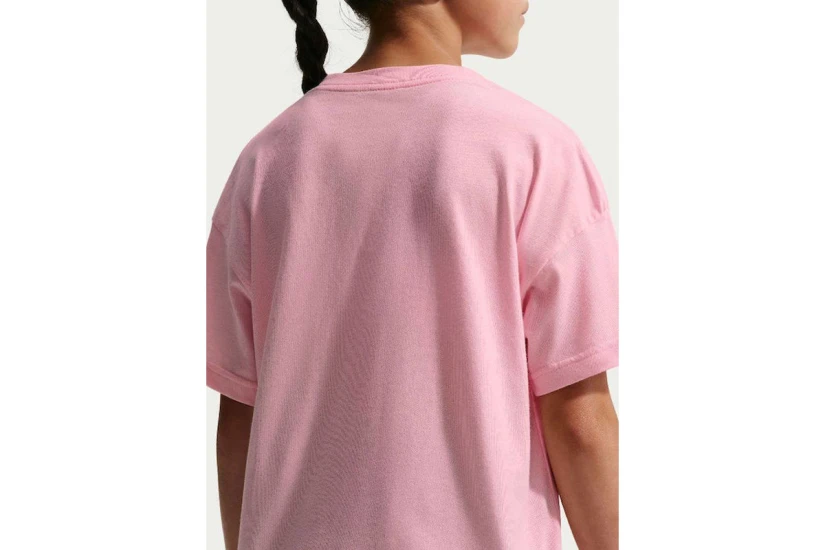 Nike Sportswear Boxy Παιδικό Κοντομάνικο T-Shirt Ροζ