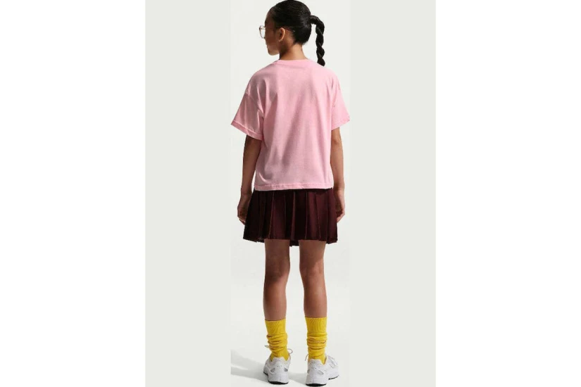 Nike Sportswear Boxy Παιδικό Κοντομάνικο T-Shirt Ροζ