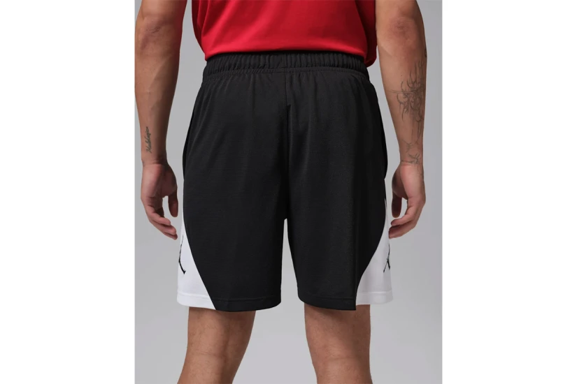Jordan Sport Dri-FIT Ανδρική Μπασκετική Βερμούδα Μαύρη, Λευκή