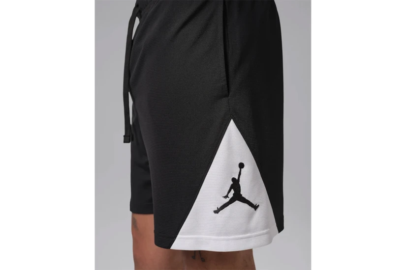 Jordan Sport Dri-FIT Ανδρική Μπασκετική Βερμούδα Μαύρη, Λευκή