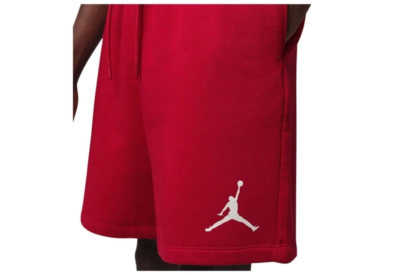 Jordan Jumpman Fleece Ανδρική Αθλητική Βερμούδα Κόκκινη