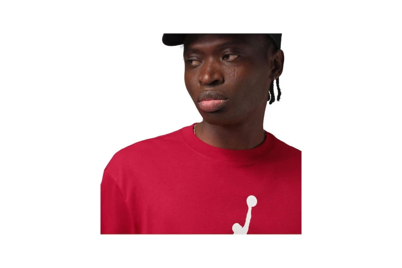 Jordan Jumpman Ανδρικό Κοντομάνικο T-Shirt Κόκκινο