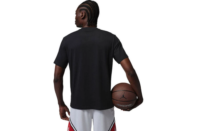 Jordan Sport Dri-FIT Ανδρικό Κοντομάνικο T-Shirt Μαύρο