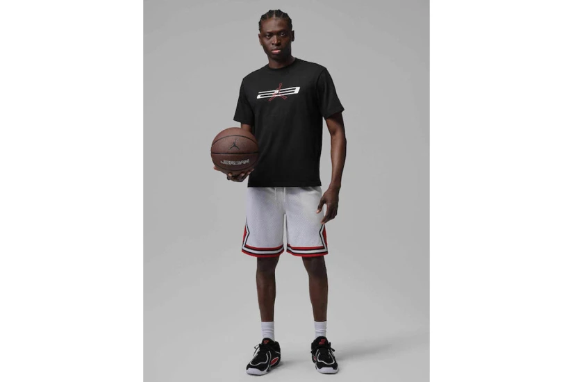 Jordan Sport Dri-FIT Ανδρικό Κοντομάνικο T-Shirt Μαύρο