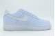 Nike Air Force 1 Retro Premium Γυναικεία Sneakers Σιέλ, Λευκά