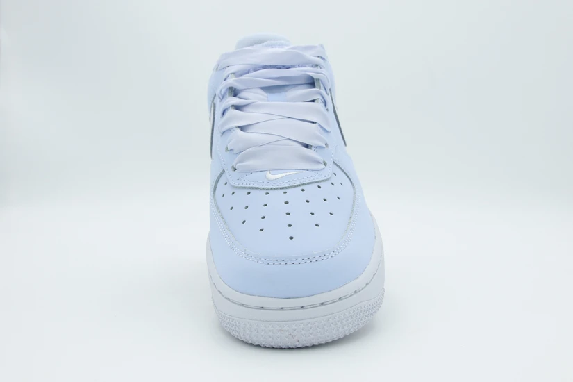 Nike Air Force 1 Retro Premium Γυναικεία Sneakers Σιέλ, Λευκά