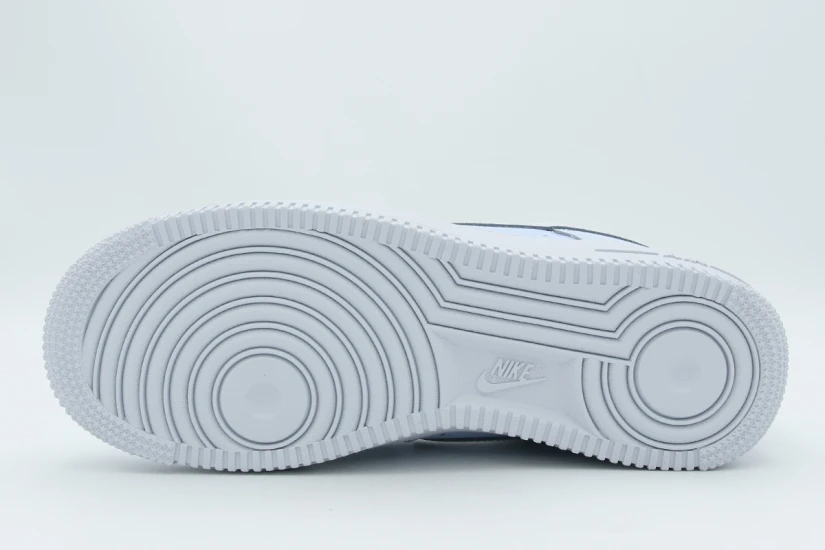 Nike Air Force 1 Retro Premium Γυναικεία Sneakers Σιέλ, Λευκά