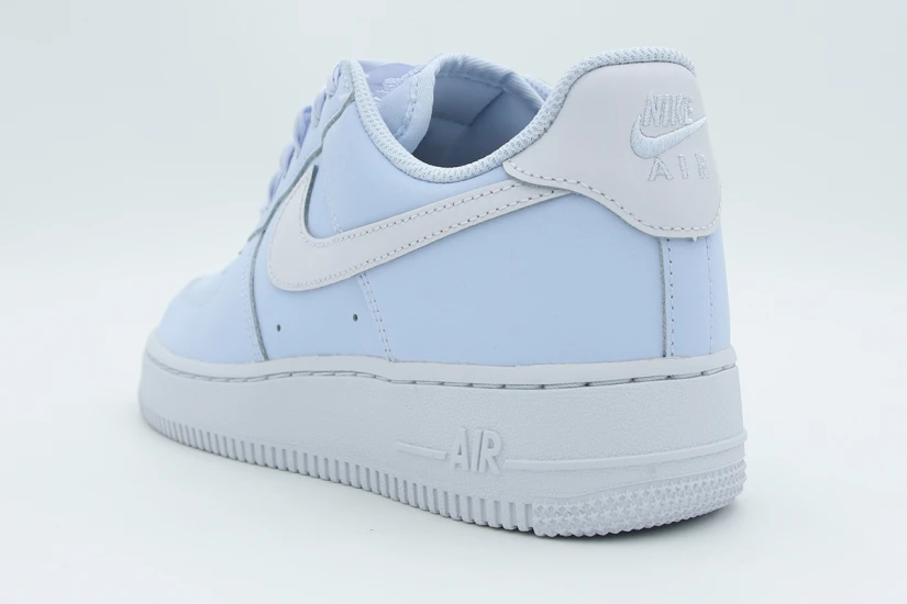 Nike Air Force 1 Retro Premium Γυναικεία Sneakers Σιέλ, Λευκά