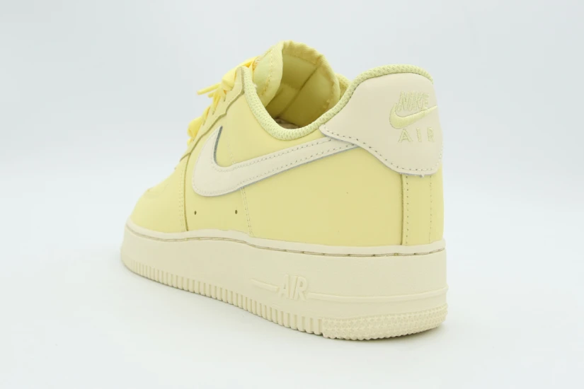Nike Air Force 1 Retro Premium Γυναικεία Sneakers Κίτρινα, Εκρού