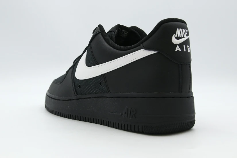 Nike Air Force 1 07 LV8 Ανδρικά Sneakers Μαύρα, Λευκά