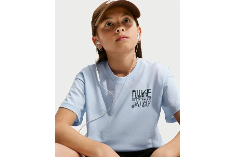 Nike Swoosh Παιδικό Κοντομάνικο T-Shirt Σιέλ
