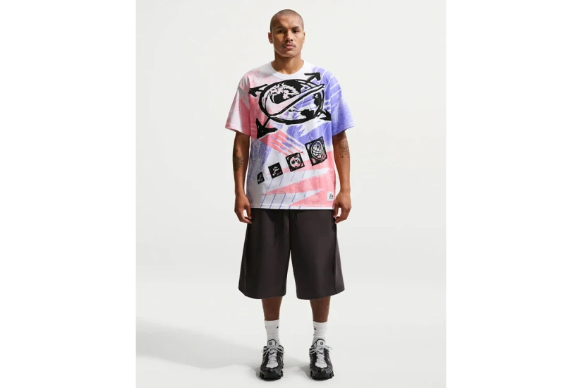 Nike Sportswear Ανδρικό Κοντομάνικο T-Shirt Πολύχρωμο