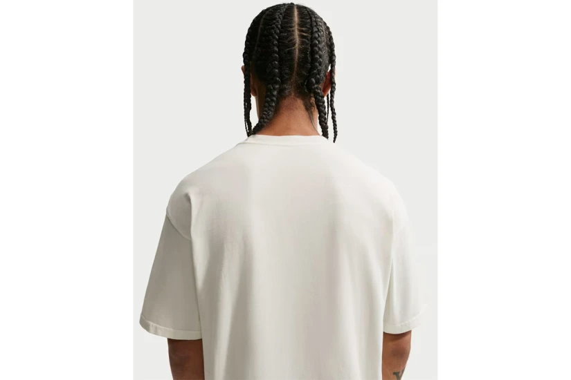 Nike Sportswear Ανδρικό Κοντομάνικο T-Shirt Εκρού, Πορτοκαλί, Μαύρο, Λευκό