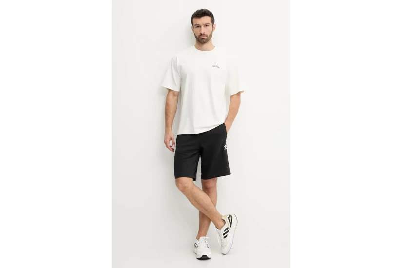 Adidas Originals Trefoil Essentials Ανδρική Αθλητική Βερμούδα Μαύρη