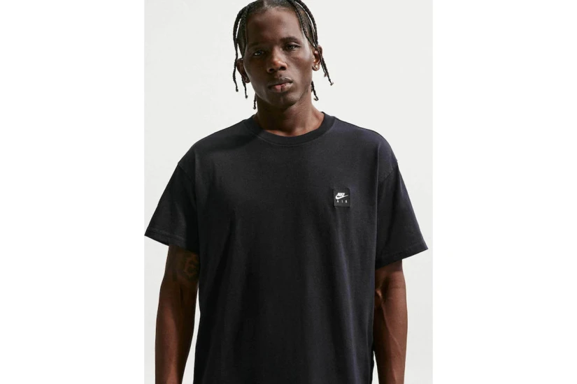 Nike Air Ανδρικό Κοντομάνικο T-Shirt Μαύρο