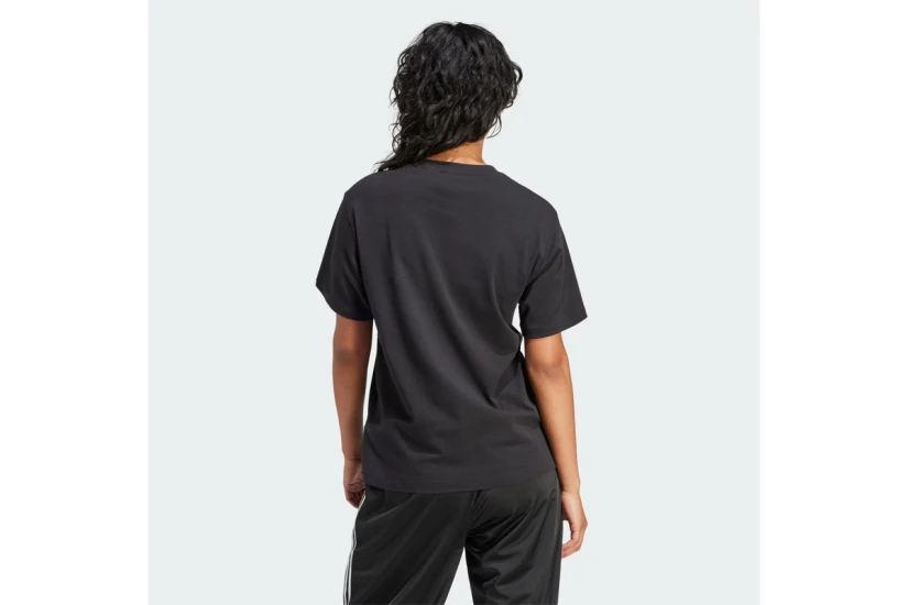 Adidas Originals Trefoil Γυναικείο Κοντομάνικο T-Shirt Μαύρο