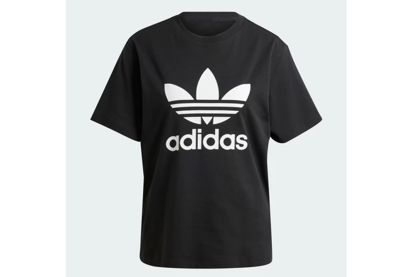 Adidas Originals Trefoil Γυναικείο Κοντομάνικο T-Shirt Μαύρο