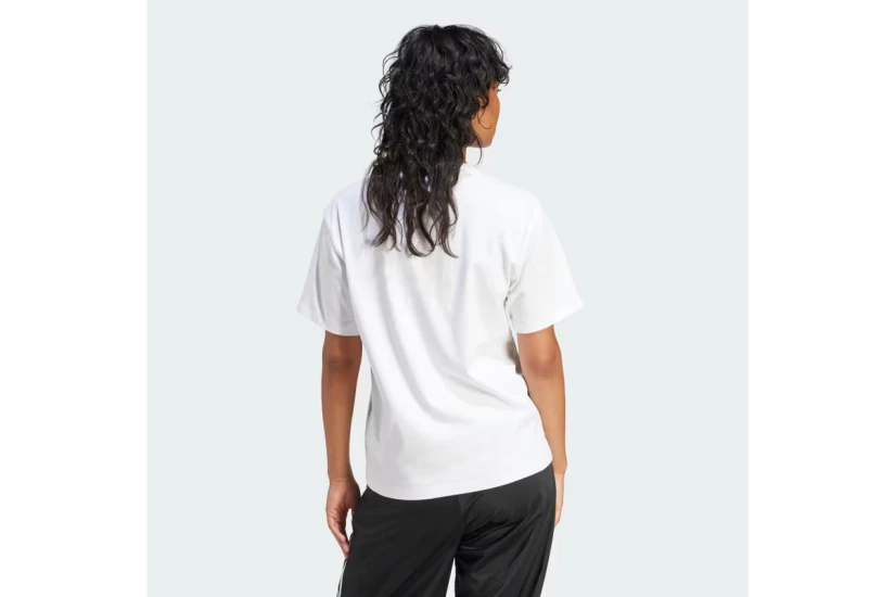 Adidas Originals Trefoil Γυναικείο Κοντομάνικο T-Shirt Λευκό
