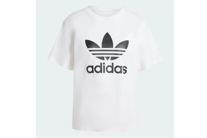 Adidas Originals Trefoil Γυναικείο Κοντομάνικο T-Shirt Λευκό