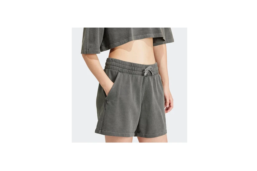 Adidas Originals Essentials Plus Γυναικείο Αθλητικό Σορτς Γκρι