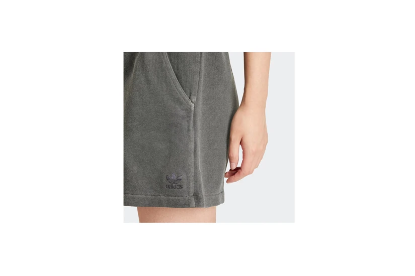 Adidas Originals Essentials Plus Γυναικείο Αθλητικό Σορτς Γκρι