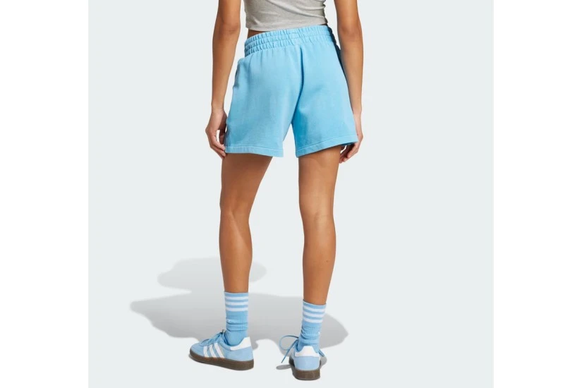 Adidas Originals Essentials Plus Γυναικείο Αθλητικό Σορτς Γαλάζιο