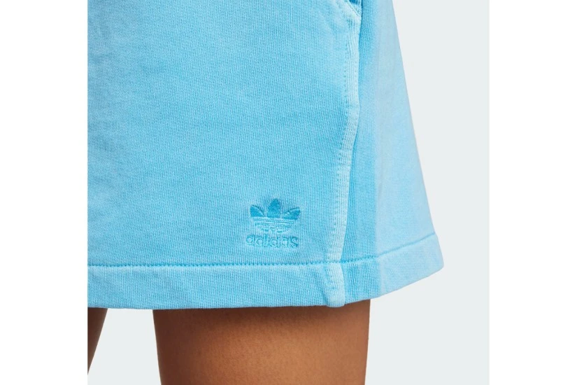 Adidas Originals Essentials Plus Γυναικείο Αθλητικό Σορτς Γαλάζιο