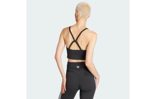 Adidas Originals Adicolor 3-S Crop Top Αμάνικο Γυναικείο (IU2405)