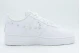 Nike Air Force 1 07 Γυναικεία Sneakers Λευκά, Ασημί