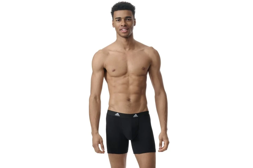 Adidas Performance Ανδρικά Μπόξερ Εσώρουχα Μαύρα 3 Τεμάχια