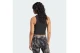Adidas Originals Essentials Ribbed Γυναικεία Αμάνικη Μπλούζα Μαύρη