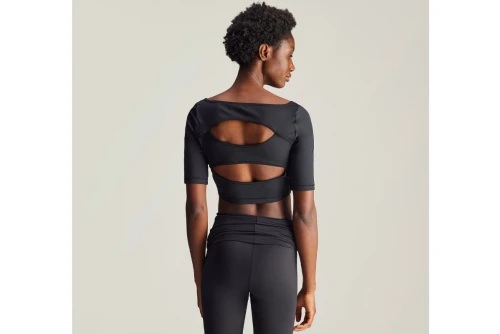 Adidas Performance By Stella Mccartney Crop Top Κοντομάνικο Γυναικείο (IX8073)