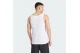 Adidas Originals Trefoil Essentials Ανδρική Αμάνικη Μπλούζα Λευκή