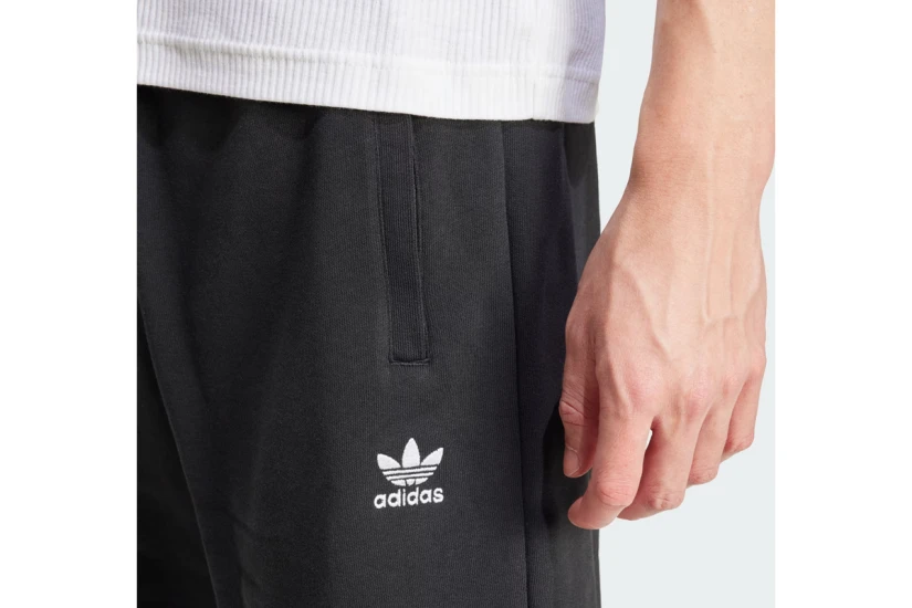 Adidas Originals Essentials Trefoil Ανδρική Αθλητική Βερμούδα Μαύρη