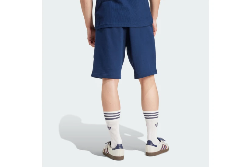 Adidas Originals Essentials Trefoil Ανδρική Αθλητική Βερμούδα Μπλε Σκούρο