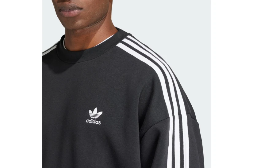 Adidas Originals Adicolor Oversized Ανδρική Μακρυμάνικη Μπλούζα Με Λαιμόκοψη