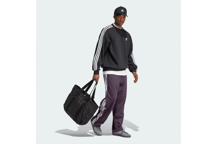 Adidas Originals Adicolor Oversized Ανδρική Μακρυμάνικη Μπλούζα Με Λαιμόκοψη