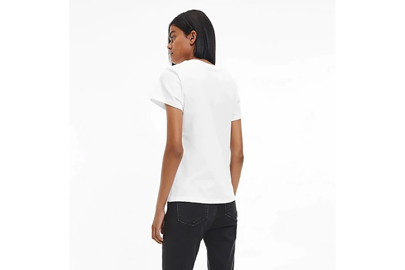Calvin Klein Γυναικείο Κοντομάνικο T-Shirt Λευκό