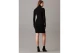 Calvin Klein Woven Label Turtleneck Μακρυμάνικο Φόρεμα Mini