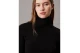 Calvin Klein Woven Label Turtleneck Μακρυμάνικο Φόρεμα Mini
