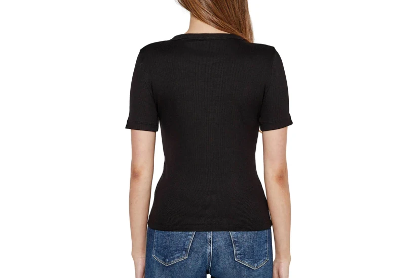 Calvin Klein Γυναικείο Κοντομάνικο T-Shirt Μαύρο
