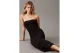 Calvin Klein Strapless Γυναικείο Φόρεμα Maxi Μαύρο