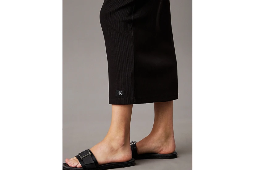 Calvin Klein Strapless Γυναικείο Φόρεμα Maxi Μαύρο
