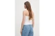 Calvin Klein Strapless Γυναικεία Αμάνικη Μπλούζα Λευκή