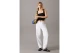 Calvin Klein Γυναικείο Αμάνικο Crop Top Μαύρο