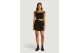 Calvin Klein Γυναικεία Αμάνικη Cropped Μπλούζα Μαύρη