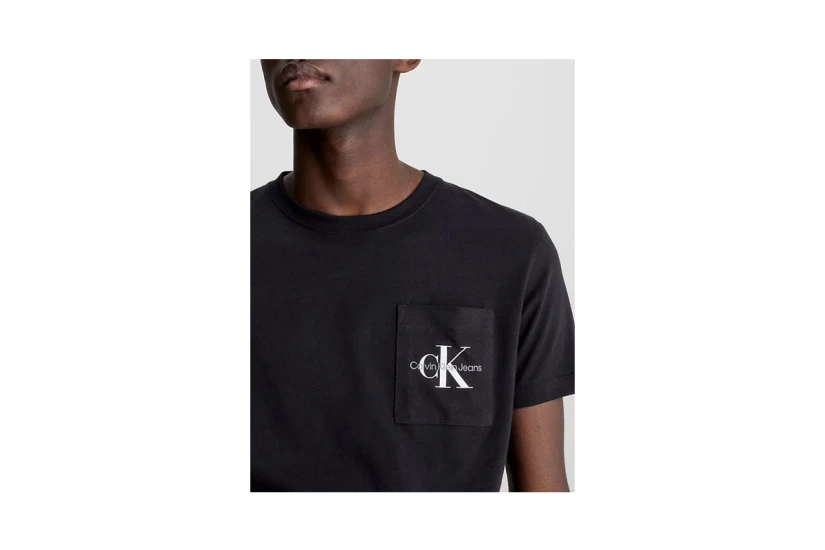 Calvin Klein Ανδρικό Κοντομάνικο T-Shirt Μαύρο